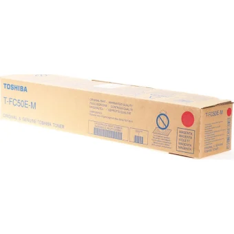 Toshiba T-FC50EM Γνήσιο Toner Laser Εκτυπωτή Ματζέντα 6AJ00000226 Toshiba  T-FC50EM FC50EM T-FC50