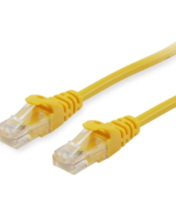 U/UTP Cat.6a (Gigabit) Καλώδιο Δικτύου Ethernet 0.15m Κίτρινο 603161