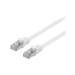 Equip Flat U/FTP (STP) Cat.6a (Gigabit) Καλώδιο Δικτύου Ethernet 0.5m Λευκό 607617 - Image 2