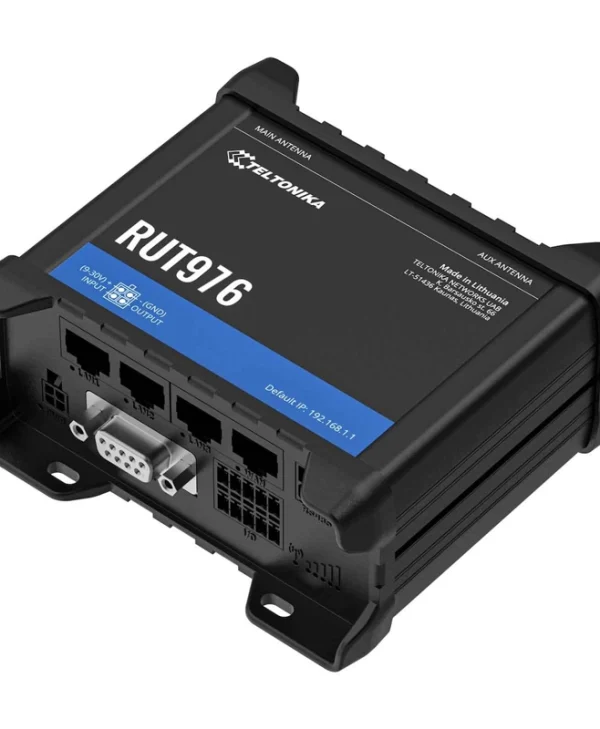 Teltonika RUT976 Ασύρματο 5G Router Wi‑Fi 4 με 4 Θύρες RUT976000000