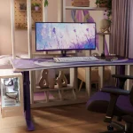Arozzi Nova Ultrawide VA Curved Gaming Monitor 34" QHD 3440x1440 165Hz με Χρόνο Απόκρισης 4ms GTG Μωβ AZ-NO-34T2K165-PP - Image 6