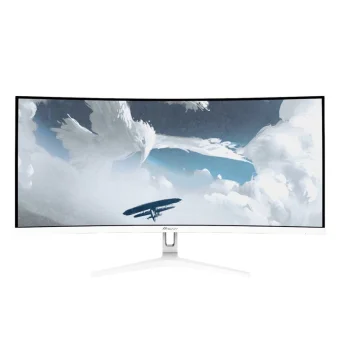 Arozzi Nova Ultrawide VA Curved Gaming Monitor 34" QHD 3440x1440 165Hz με Χρόνο Απόκρισης 4ms GTG Λευκό AZ-NO-34T2K165-WT