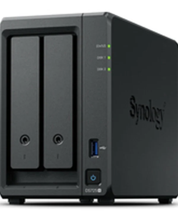 Synology DiskStation NAS Tower με 2 θέσεις για HDD/M.2/SSD και 2 θύρες Ethernet DS725+