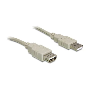 DeLock USB 2.0 Cable USB-A male - USB-A female 1.8m (82239)