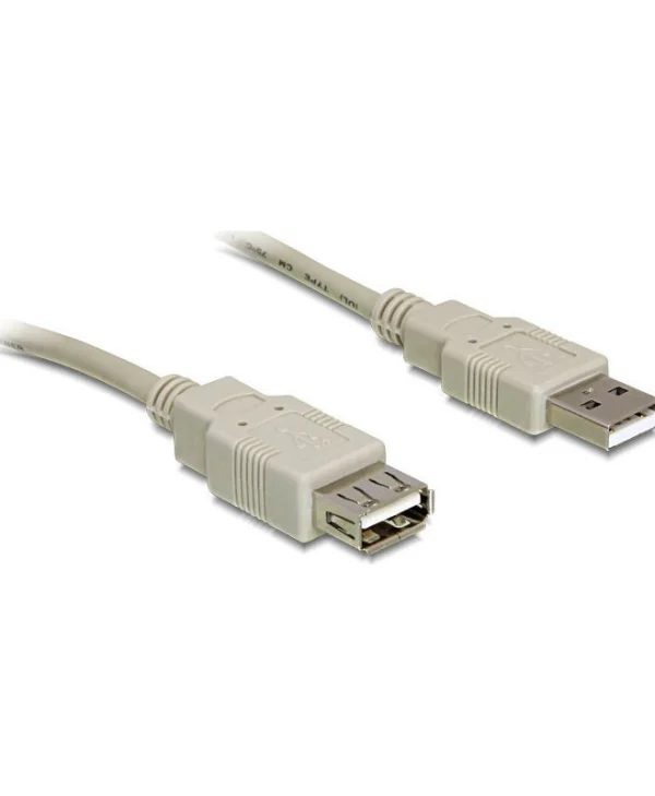 DeLock USB 2.0 Cable USB-A male - USB-A female 1.8m (82239)