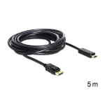 DeLock DisplayPort Cable DisplayPort male - HDMI male 5m (82441) - Image 2