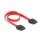 DeLock 7-Pin SATA II - 7-Pin SATA II Cable 30cm Κόκκινο (84247)
