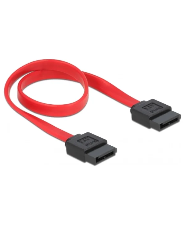 DeLock 7-Pin SATA II - 7-Pin SATA II Cable 30cm Κόκκινο (84247)