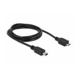 DeLock Regular USB 2.0 to micro USB Cable Μαύρο 1m (83177) - Image 3