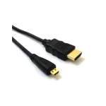 LogiLink HDMI 1.4 High Speed 1080p 120Hz Cable HDMI male - micro HDMI male 2m Μαύρο CH0032 - Image 3