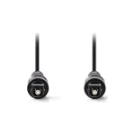 LogiLink Optical Audio Cable TOS male - TOS male Μαύρο 1m (CA1006) - Image 4