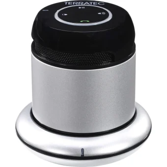 TerraTec Concert BT Mobile Ηχείο Bluetooth 2W με Διάρκεια Μπαταρίας έως 10 ώρες Ασημί 131222