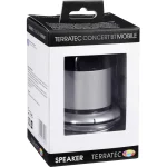 TerraTec Concert BT Mobile Ηχείο Bluetooth 2W με Διάρκεια Μπαταρίας έως 10 ώρες Ασημί 131222 - Image 3