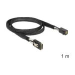 DeLock Mini SAS - Mini SAS Cable 1m Μαύρο (83389)
