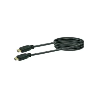 Schwaiger Cable HDMI male - HDMI male 1.5m Μαύρο HDM0150043