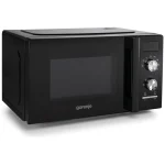 Gorenje Εντοιχιζόμενος Φούρνος Μικροκυμάτων με Grill 20lt Μαύρος MO20A3BH - Image 5