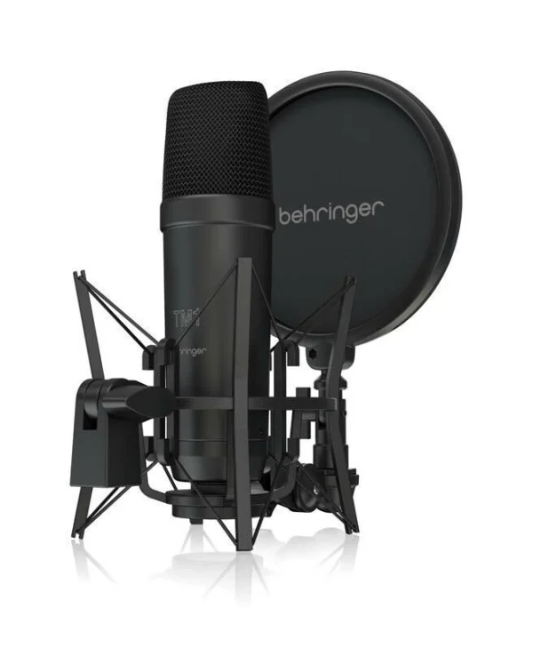 Behringer TM1 Rec Kit Σετ Πυκνωτικό Μικρόφωνο XLR Shock Mounted για Φωνητικά 0504-ABJ86-001