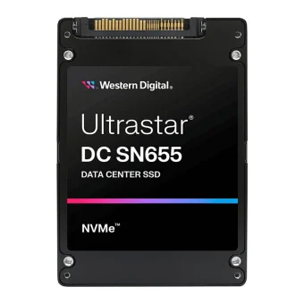 Western Digital Ultrastar DC SN655 SSD 3.1TB τύπου U.3 με σύνδεση PCI Express 4.0 0TS2509