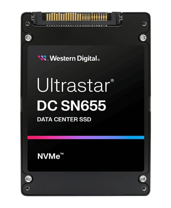 Western Digital Ultrastar DC SN655 SSD 3.1TB τύπου U.3 με σύνδεση PCI Express 4.0 0TS2509