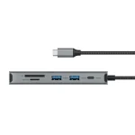 Icy Box USB-C Docking Station με HDMI 4K PD Ethernet Γκρι (IB-DK4040A-CPD) - Image 2
