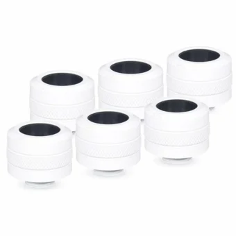 Alphacool Eiszapfen Pro 16mm Hardtube G1/4 - White Fittings Λευκό 17484