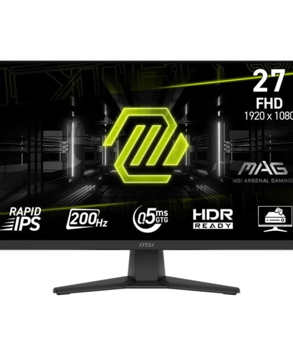 MSI MAG 272F IPS Gaming Monitor 27" FHD 1920x1080 200Hz με Χρόνο Απόκρισης 0.5ms GTG