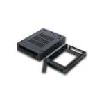 Icy Dock ExpressCage 2x 2.5 Inch SAS/SATA HDD/SSD Mobile Rack for External 3.5 Inch Bay-Comparable to Tray-less Design Μαύρο (MB742SP-B) - Image 3