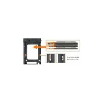 Icy Dock ExpressCage 2x 2.5 Inch SAS/SATA HDD/SSD Mobile Rack for External 3.5 Inch Bay-Comparable to Tray-less Design Μαύρο (MB742SP-B) - Image 8