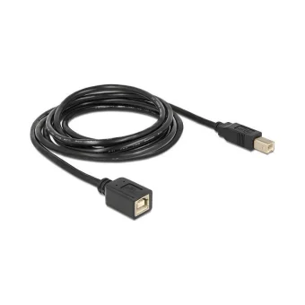 DeLock USB 2.0 Cable USB-B male - USB-B female 2m (83427)