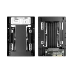 Icy Dock EZConvert Lite Light Weight Open Air 2.5 Inch to 3.5 Inch SAS/SATA HDD/SSD Converter/Mounting Kit for Internal 3.5 Inch Drive Bay Μαύρο (MB882SP-1S-3B) - Image 2