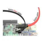DeLock 7-Pin SATA III - 7-Pin SATA III Cable 30cm Μαύρο (83840) - Image 3