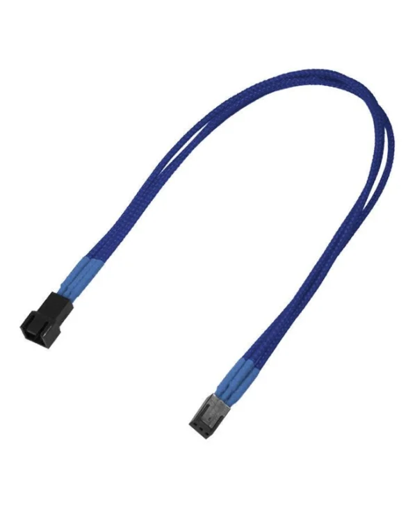 Καλώδιο Nanoxia 3-pin Extension 30 Cm Single Blue NX3PV3EB