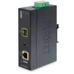 Planet Media Converter 1000Base-SX / LX to 10/100/1000Base-T 802.3at PoE IGTP-805AT