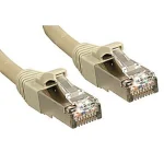 Lindy S/FTP Cat.6 (Gigabit) Καλώδιο Δικτύου Ethernet 2m Γκρι 45583