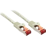 Lindy S/FTP Cat.6 (Gigabit) Καλώδιο Δικτύου Ethernet 1m Γκρι 47342