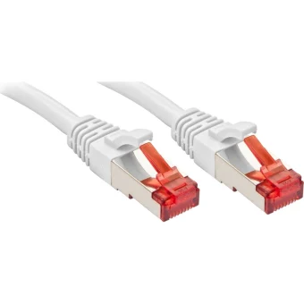 Lindy S/FTP Cat.6 (Gigabit) Καλώδιο Δικτύου Ethernet 3m Λευκό 47795