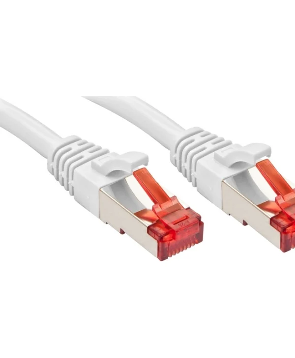 Lindy S/FTP Cat.6 (Gigabit) Καλώδιο Δικτύου Ethernet 3m Λευκό 47795