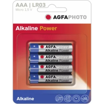 AgfaPhoto Αλκαλικές Μπαταρίες AAA 1.5V 4τμχ 110-802572
