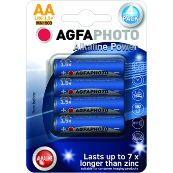 AgfaPhoto Αλκαλικές Μπαταρίες AA 1.5V 4τμχ 110-802589