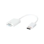LogiLink Μετατροπέας DisplayPort male σε VGA female Λευκό 1τμχ CV0059B - Image 3