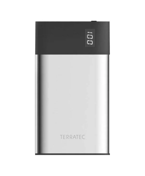 TerraTec P80 Slim Power Bank 8000mAh με 2 Θύρες USB-A Μαύρο 218552