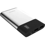 TerraTec P80 Slim Power Bank 8000mAh με 2 Θύρες USB-A Μαύρο 218552 - Image 2