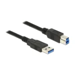 DeLock USB 3.0 Cable USB-A male - USB-B male 1m (85066)
