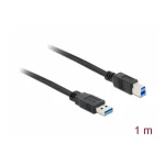 DeLock USB 3.0 Cable USB-A male - USB-B male 1m (85066) - Image 2