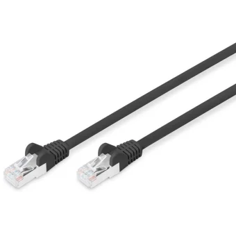 Digitus S/FTP Cat.6 (Gigabit) Καλώδιο Δικτύου Ethernet 2m Μαύρο DB-160144-020-S