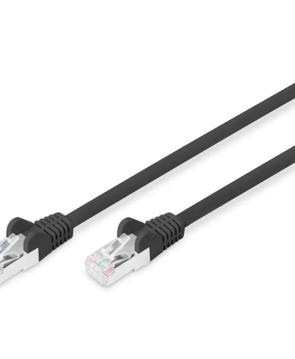 Digitus S/FTP Cat.6 (Gigabit) Καλώδιο Δικτύου Ethernet 2m Μαύρο DB-160144-020-S