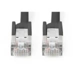 Digitus S/FTP Cat.6 (Gigabit) Καλώδιο Δικτύου Ethernet 2m Μαύρο DB-160144-020-S - Image 2