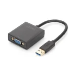 Digitus Μετατροπέας USB-A male σε VGA female 1τμχ DA-70840