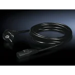 Rittal IEC C13 - IEC C13 Cable 1.8m Μαύρο 7200210 - Image 2
