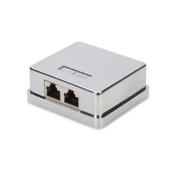 Αξεσουάρ Δικτύου Digitus Surface-mounted Box Consolidation Cat6a 2xkeystone Shielded DN-93713